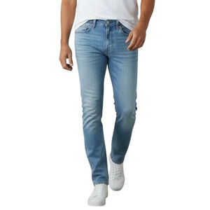 Levi's Men's Skinny Fit Jeans 32 x 34 Blue Light Wash Denim Stretch 5 Pocket